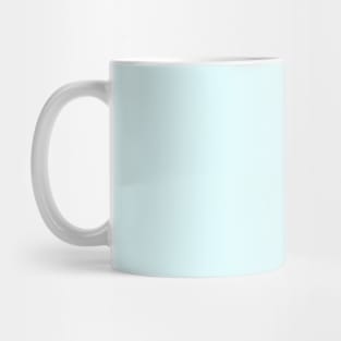 Lightest Pool Blue Solid Color Mug